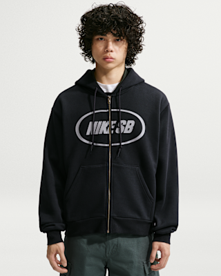 Nike SB Fleece Full-Zip Skate Hoodie. Nike.com